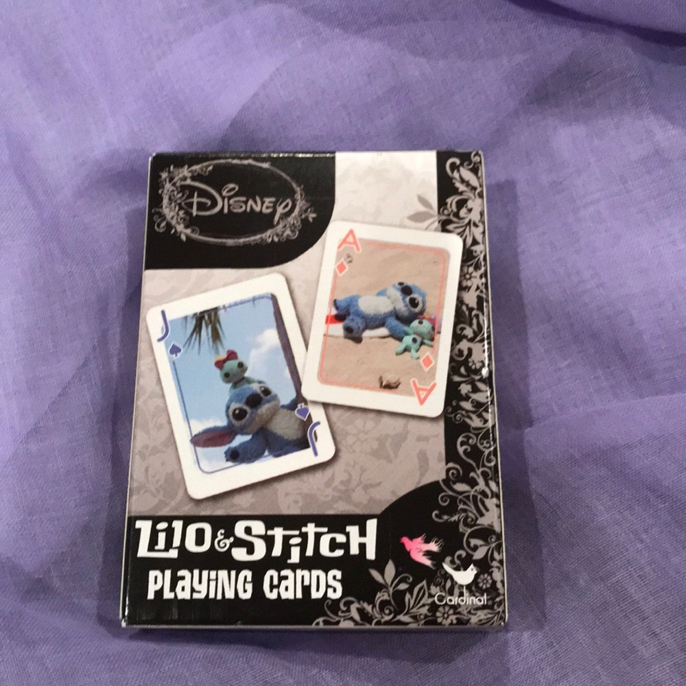 Lilo and stitch playing cards